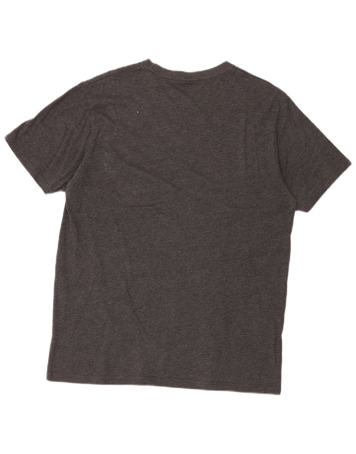 Eddie Bauer Herre grafisk T-shirt top mellemgrå bomuld