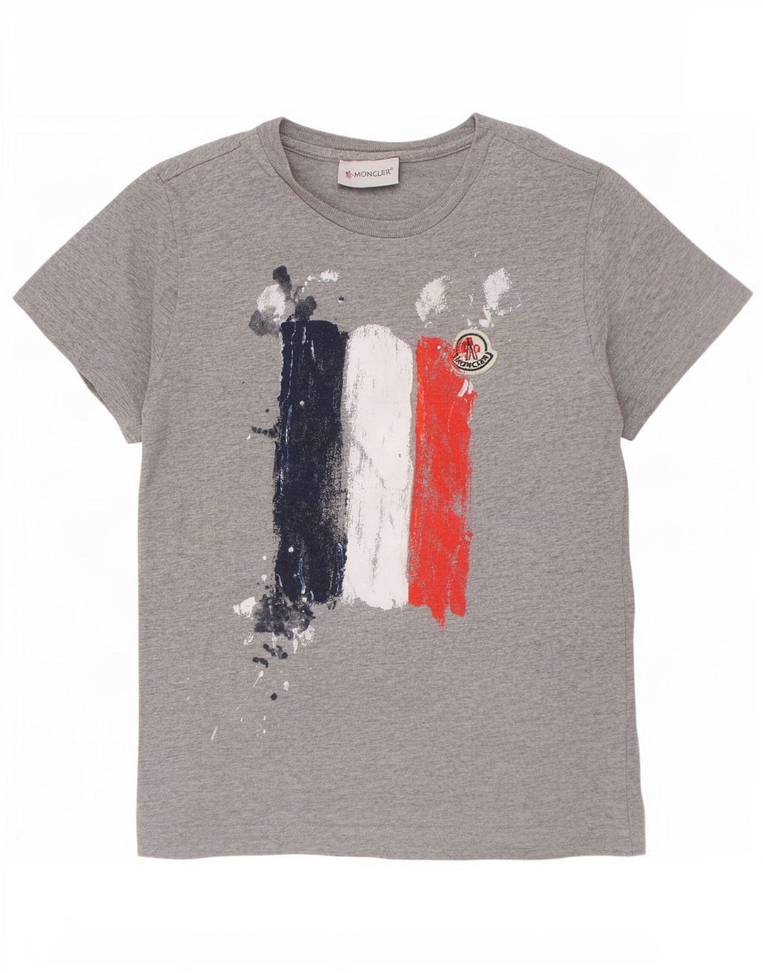 Moncler Boys Grafisk T-Shirt Top 6-7 år Grå