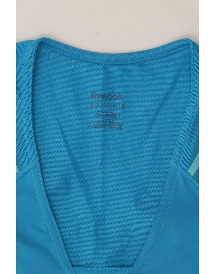 REEBOK Womens Vest Top UK 18 XL Blue Vintage Reebok and Second-Hand Reebok from Messina Hembry 