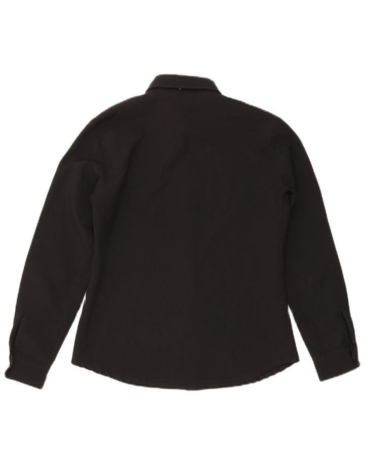 Benetton Dameskjorte UK 14 Medium Sort