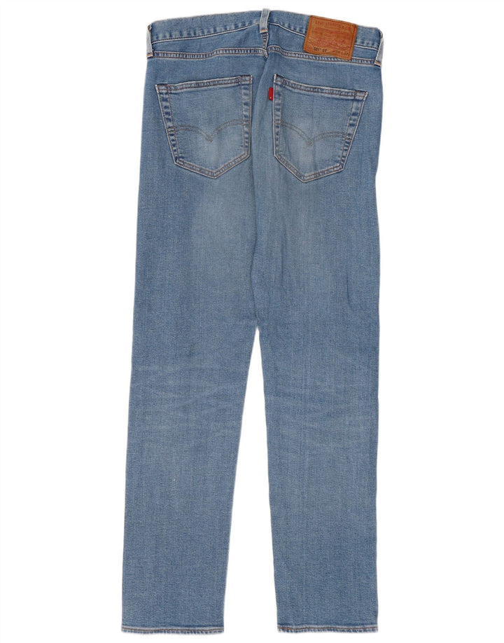 Levi's Dame 501 Straight Jeans W29 L32 Blå