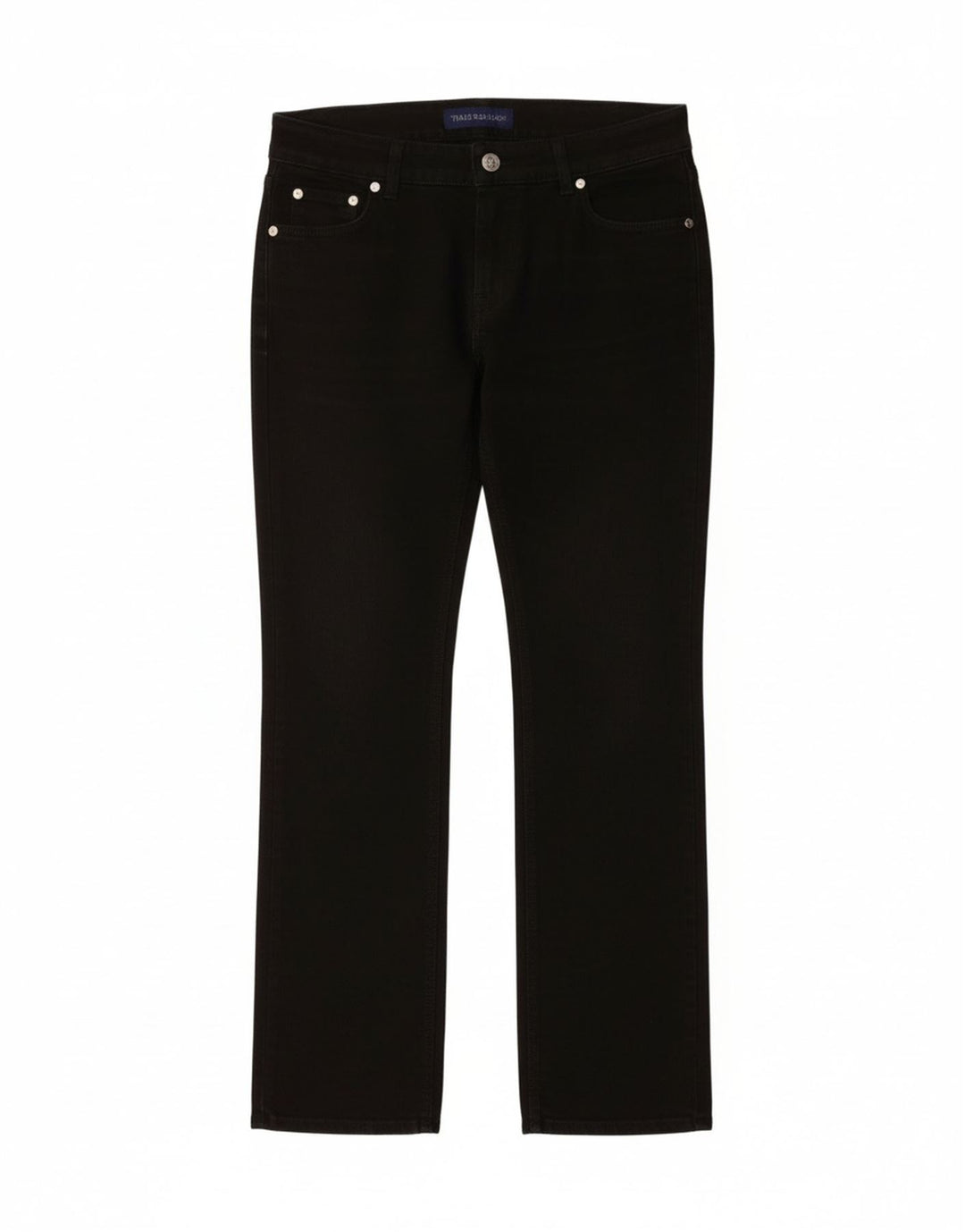 Trussardi Dame Slim Jeans W28 L28 Sort Bomuld
