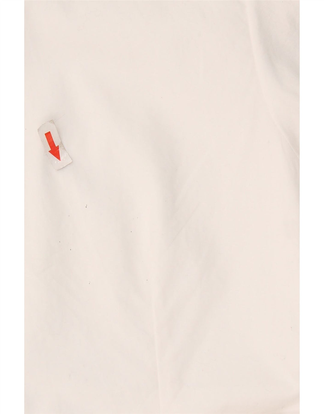 Vintage kortærmet skjortebluse til kvinder UK 12 Medium White