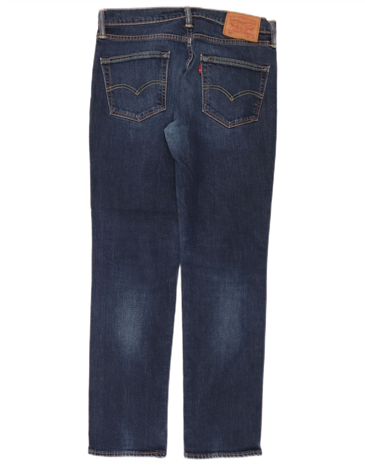 Levi's Herre 511 Slim Jeans W32 L32 Blå Bomuld