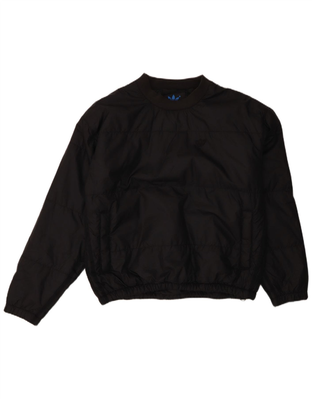 Adidas Herre Oversized Pullover Polstret Jakke UK 34 XS Sort Polyester
