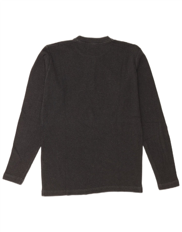 Wrangler Herre Top Langærmet Medium Grey Bomuld