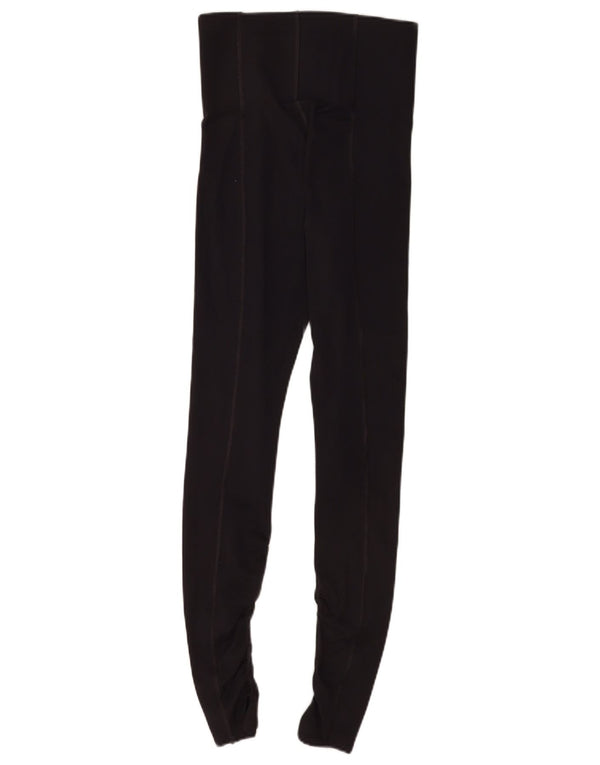Nike Dame Dri Fit Leggings UK 6 XS Sort