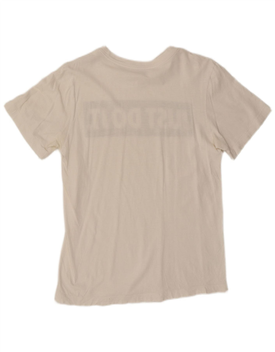Nike grafisk T-shirt top til mænd, lille hvid bomuld