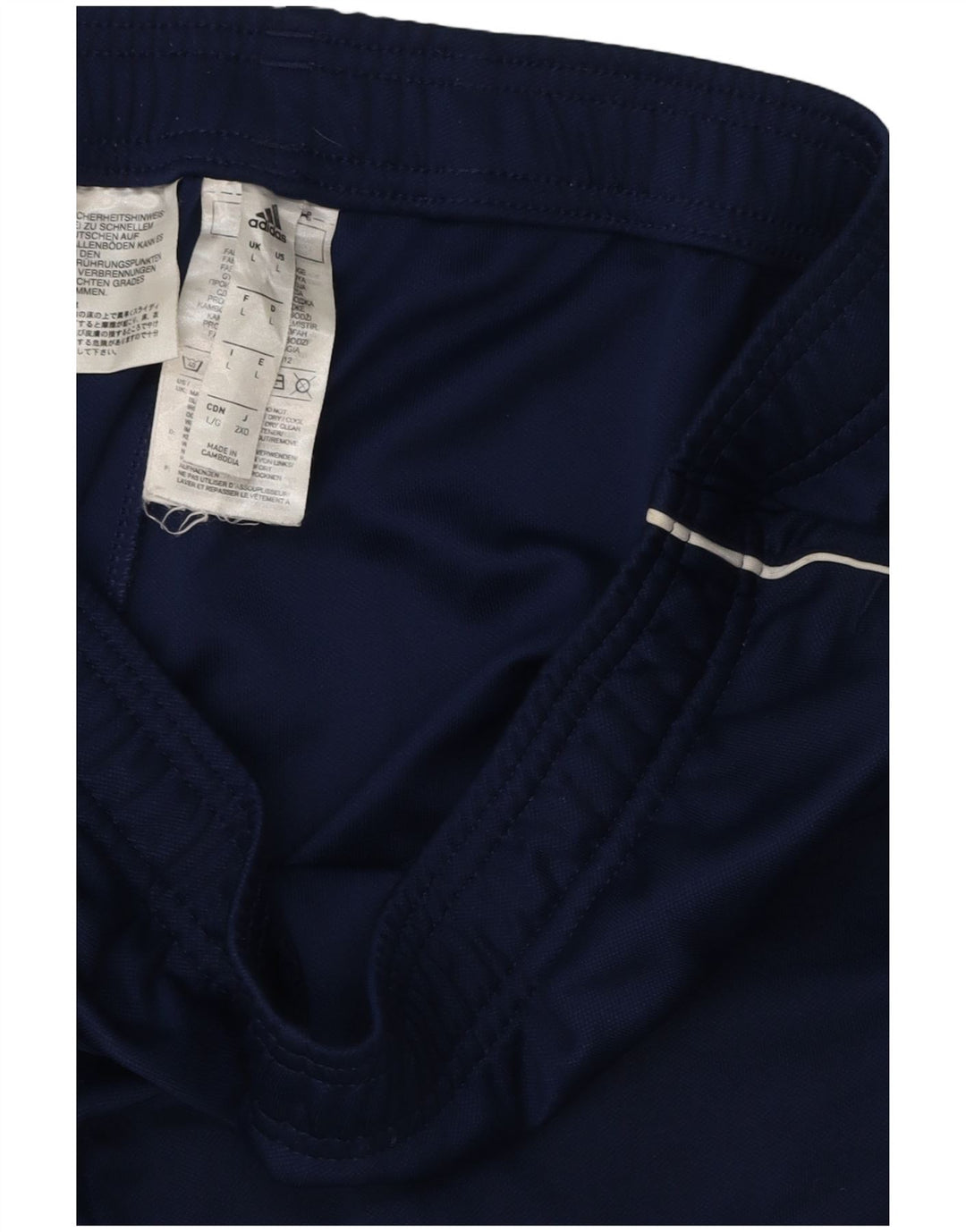 ADIDAS Aeroready træningsdragt bukser til mænd store marineblå polyester