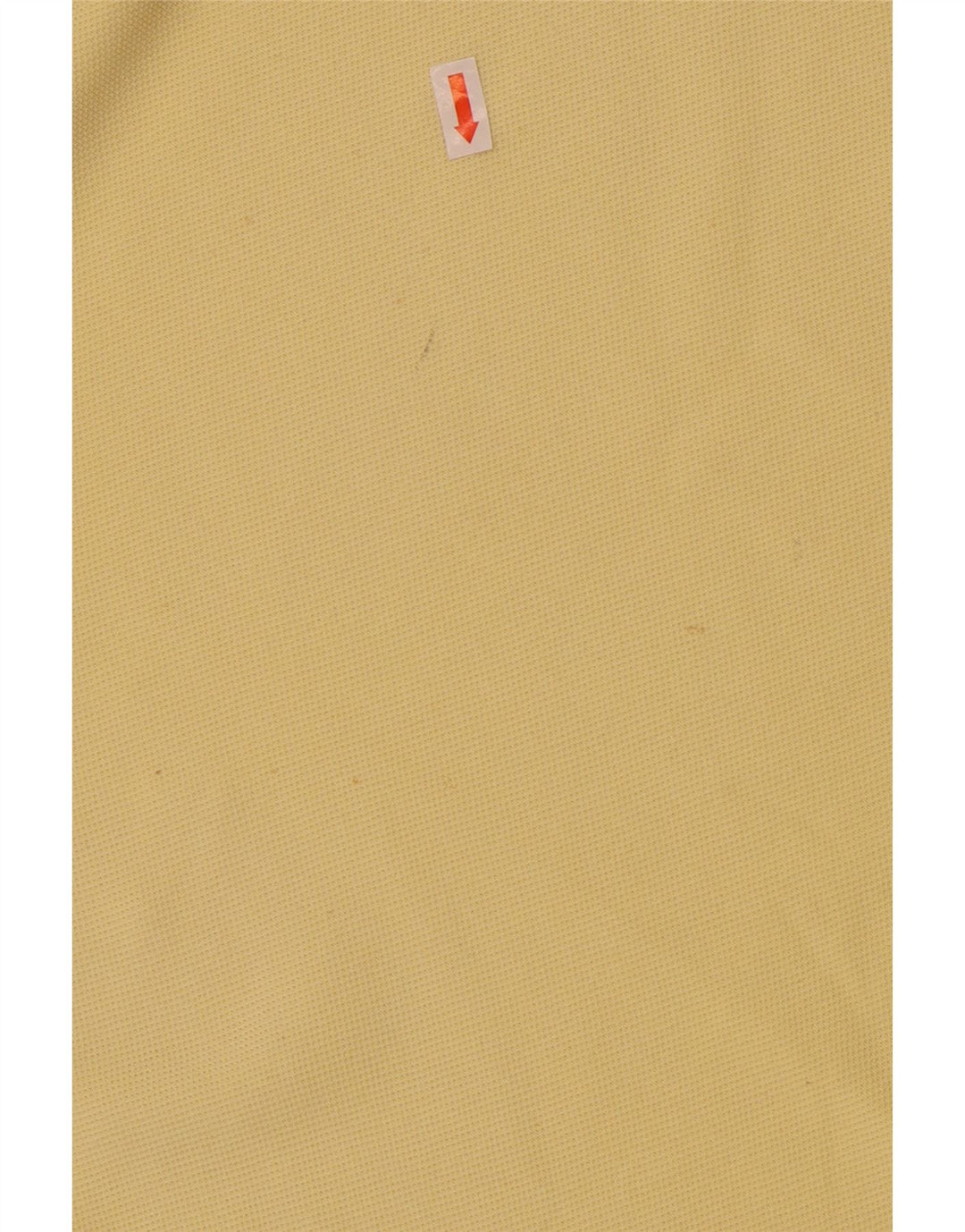 Lacoste herre poloskjorte stor gul bomuld