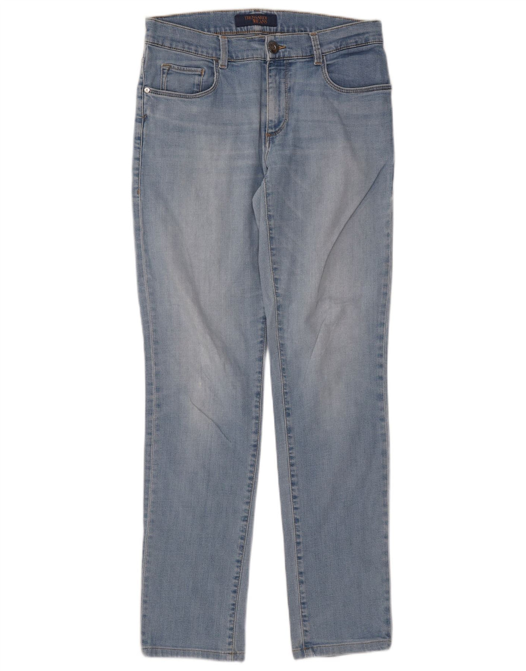 Trussardi Dame Slim Jeans W31 L32 Blå Polyester