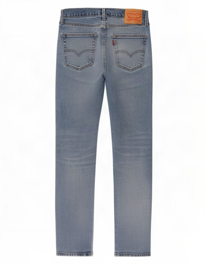 Levi's Herre 511 Slim Jeans W32 L32 Blå Bomuld