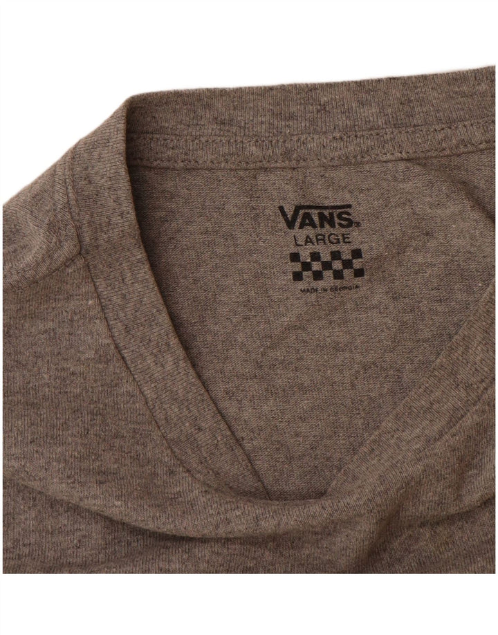 Vans Herre T-Shirt Top Stor Grå Flecked
