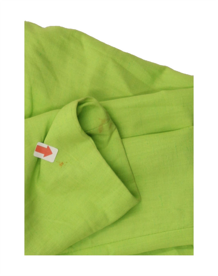VERSUS BY GIANNI VERSACE Womens Full Zip Blazer Jacket IT 40 Small Green Vintage Versus By Gianni Versace and Second-Hand Versus By Gianni Versace from Messina Hembry 