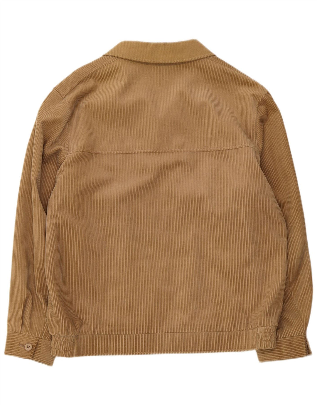 NINO Herre fløjlsjakke UK 38 Medium Beige Bomuld