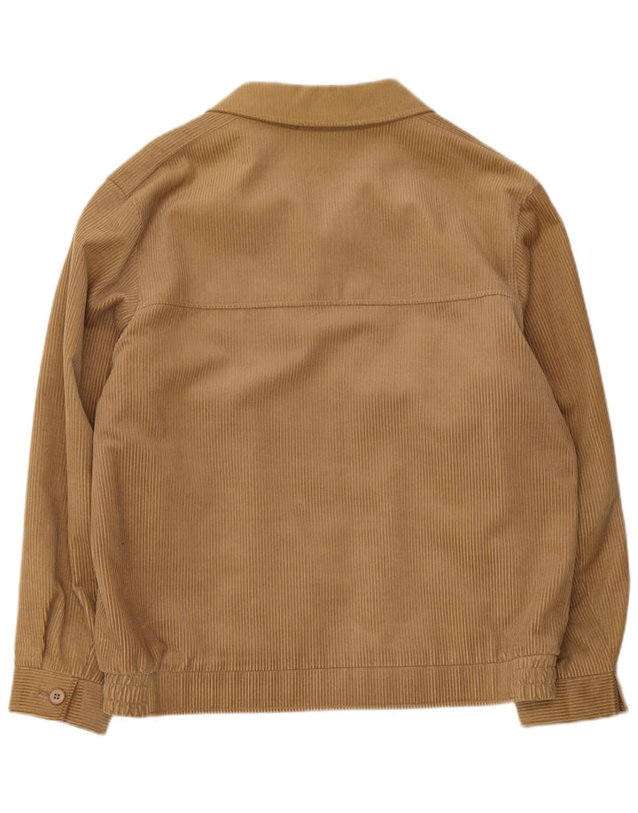 NINO Herre fløjlsjakke UK 38 Medium Beige Bomuld