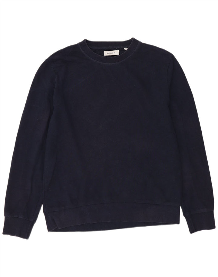 Jack & Jones Herre sweatshirt Jumper Medium Navyblå Bomuld