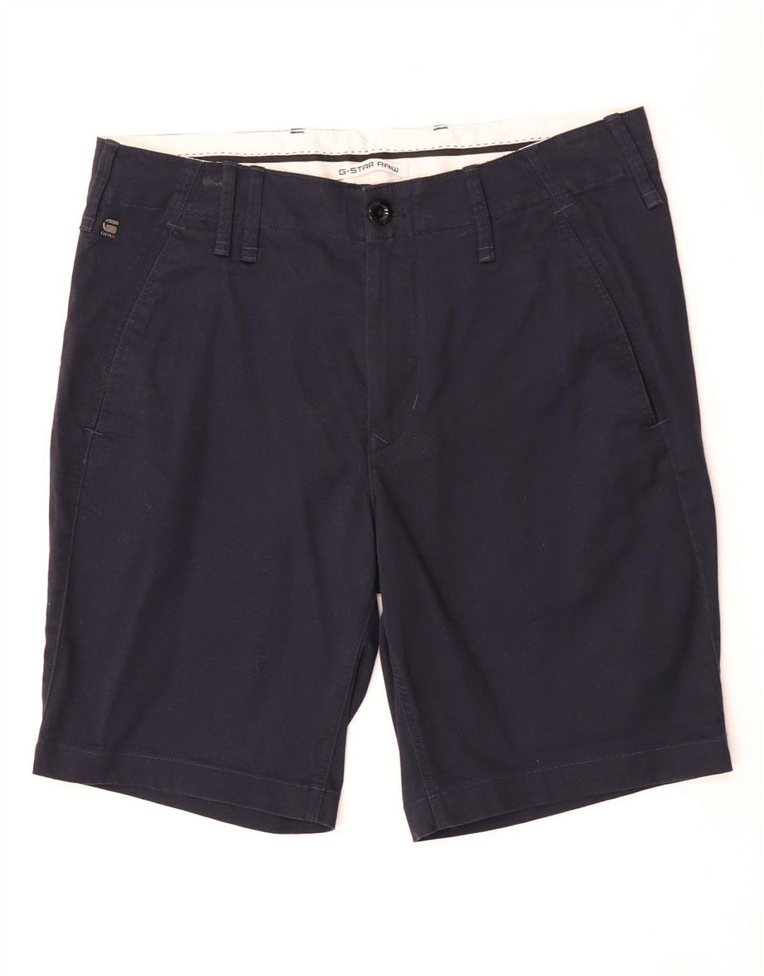 G-Star Herre Cargo Shorts W33 Mellem marineblå bomuld