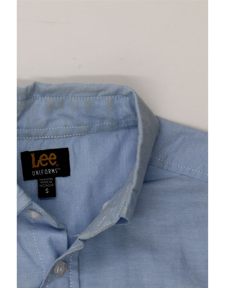 LEE Mens Shirt Small Blue Cotton Vintage Lee and Second-Hand Lee from Messina Hembry 