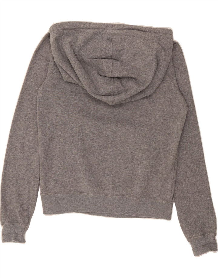 NIKE Womens Hoodie Jumper UK 10 Small Grey Cotton Vintage Nike and Second-Hand Nike from Messina Hembry 