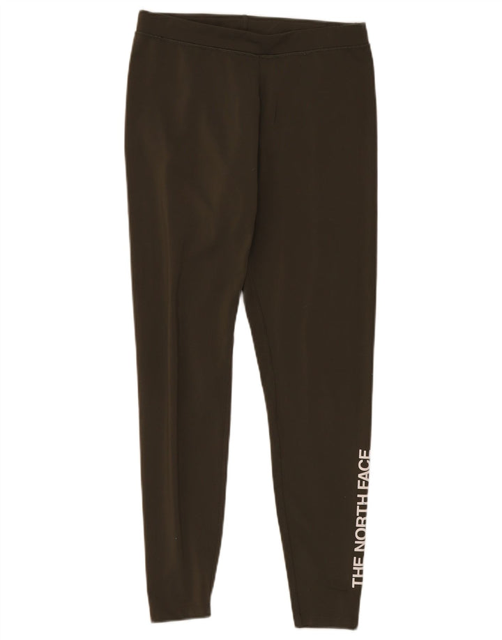 The North Face Kvinders Grafiske Leggings UK 12 Medium Khaki