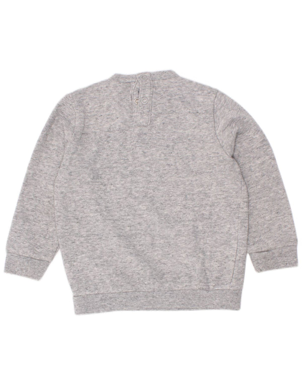 Champion Baby Drenge Grafisk Sweatshirt Jumper 9-12 Måneder Lille Grå Flecked