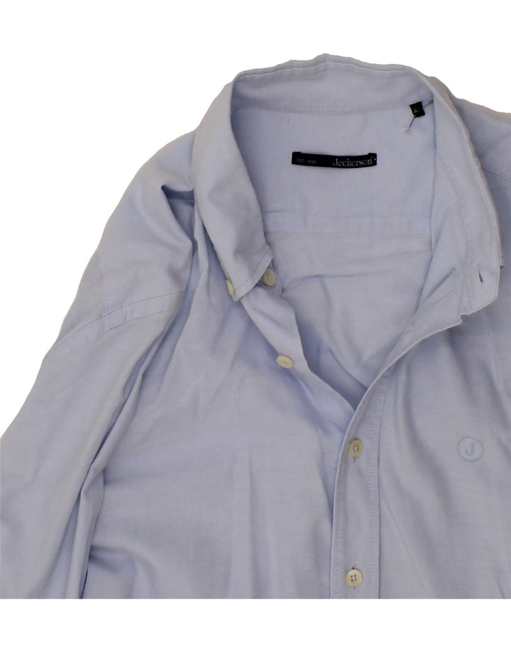 JECKERSON Mens Regular Fit Shirt XL Blue Cotton Preppy Vintage Jeckerson and Second-Hand Jeckerson from Messina Hembry 