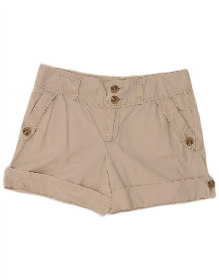 Gap Womens Cargo Shorts US 4 Small W32 Beige Bomuld