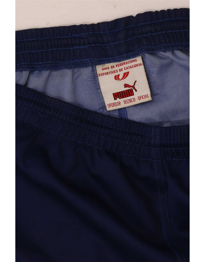 Puma Herre Sportshorts XL Blå Colourblock