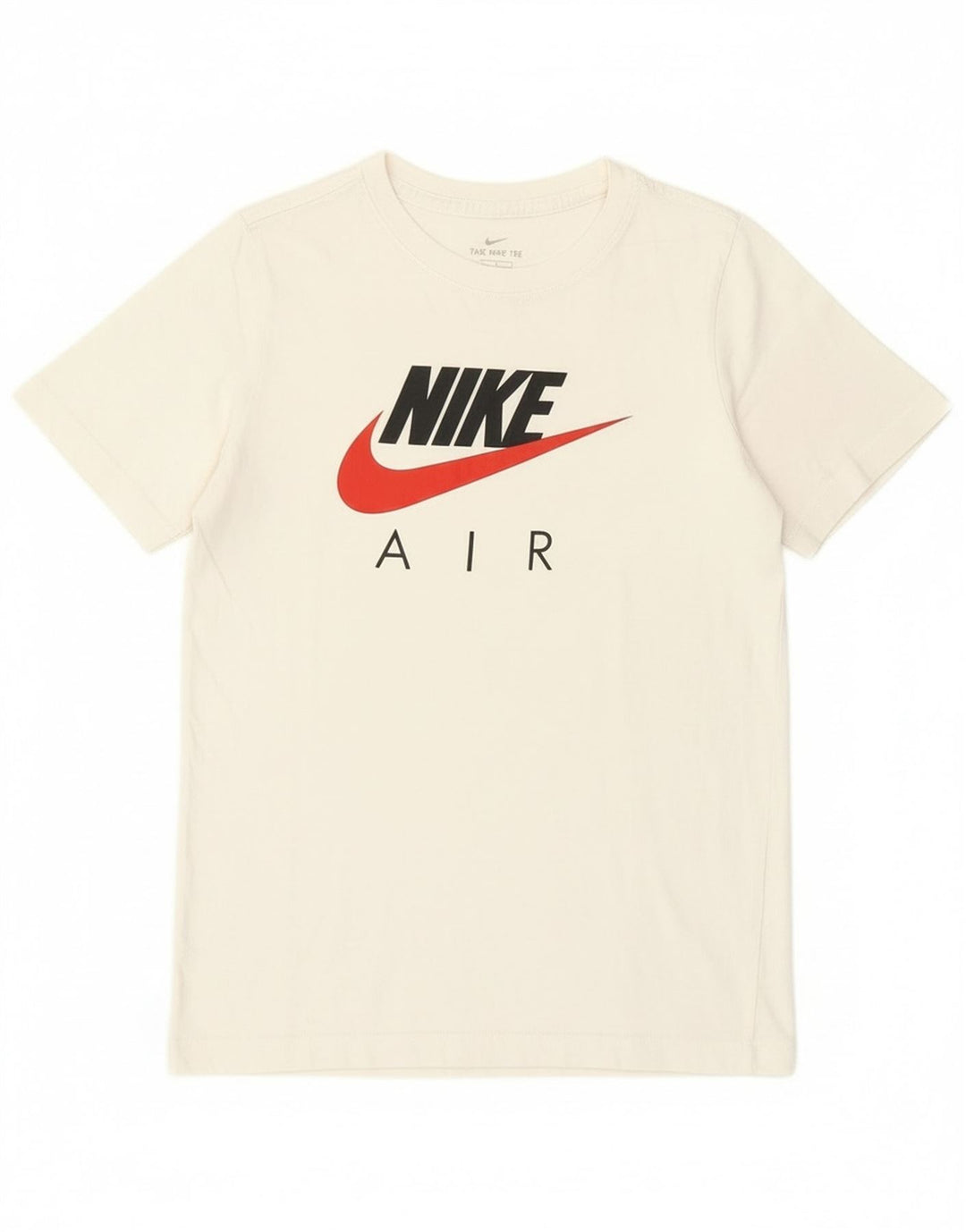 Nike Boys Grafisk T-Shirt Top 12-13 år Stor Off White Bomuld