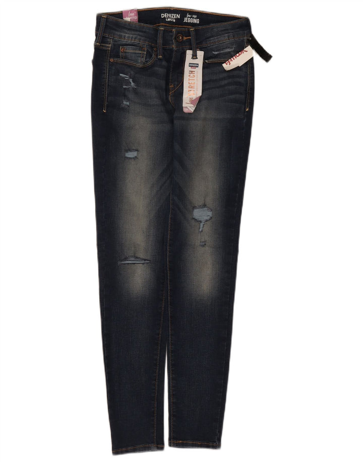 Levi's Girls Denizen Distressed Jegging Jeans 2-3 år W26 L29 Blå