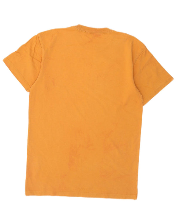 Carhartt Herre T-Shirt Top XS Orange Bomuld