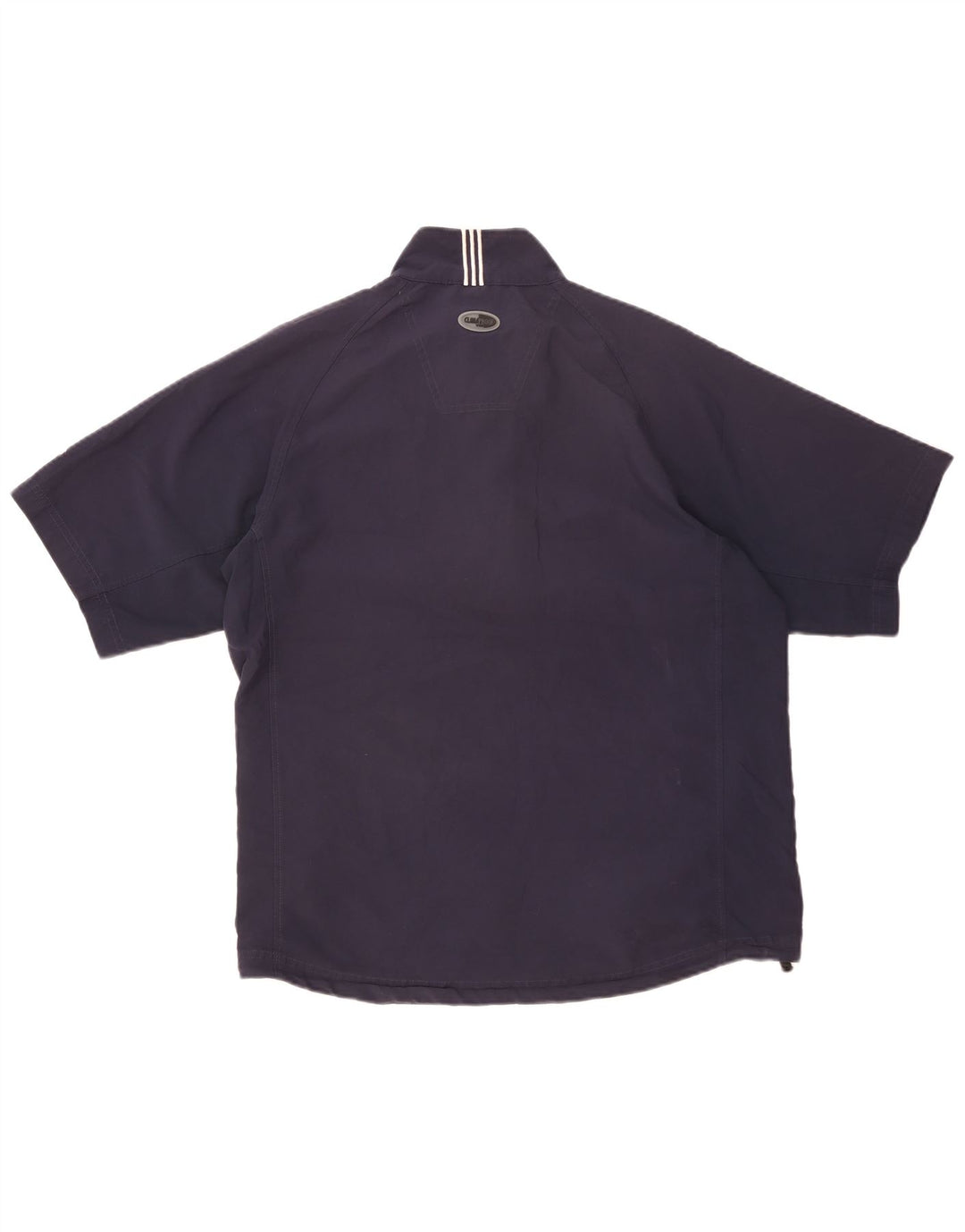 Adidas Kortærmet Herre Pullover med lynlåshals Træningsdragt Top Medium Navy Blue