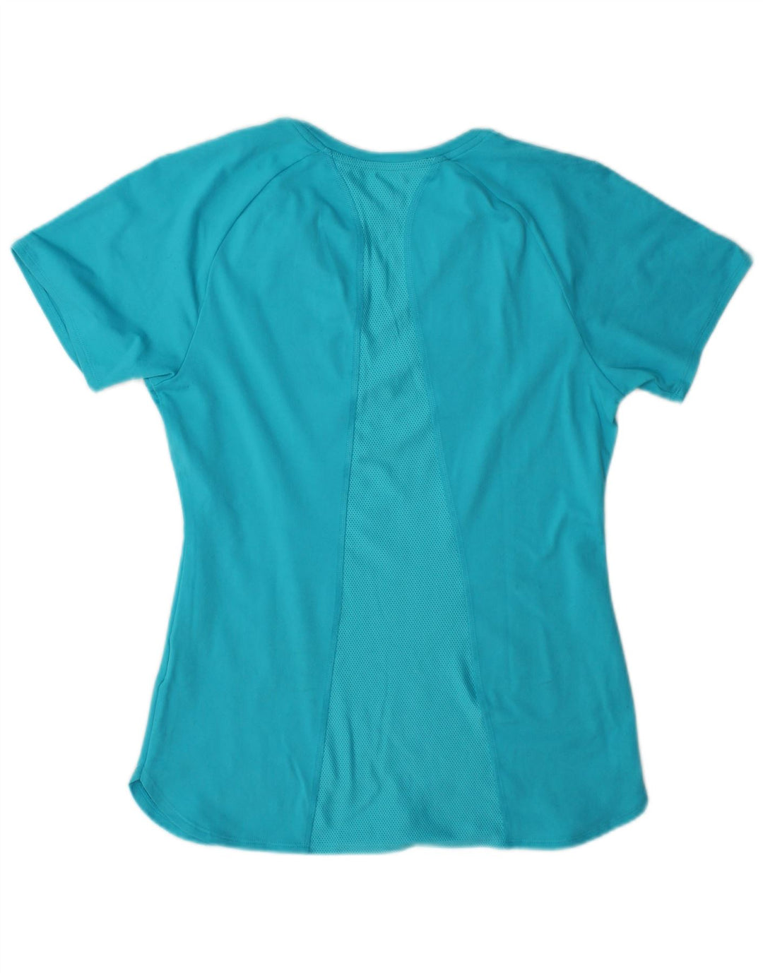 Nike Dame Dri Fit T-Shirt Top UK 10 Lille Blå