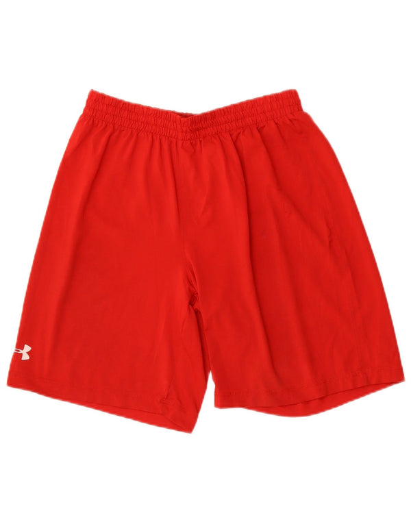 Under Armour drenge sportsshorts 11-12 år store røde polyester