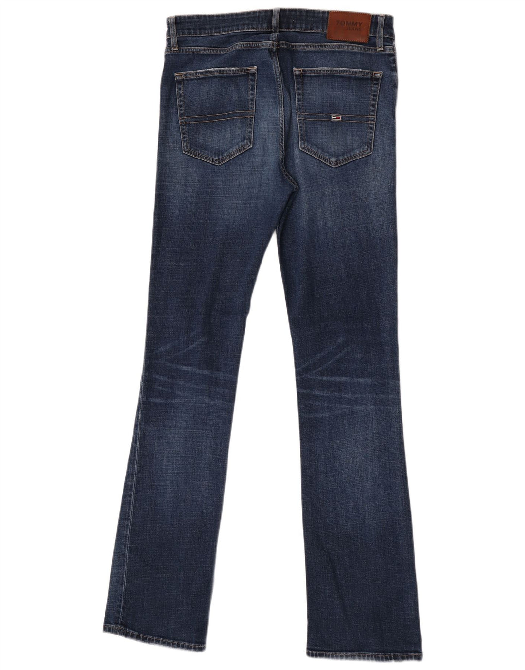 Tommy Hilfiger Herre Bootcut Jeans W32 L36 Blå