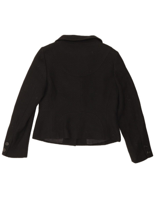 Hobbs Bolerojakke til kvinder UK 14 Medium Sort Virgin Wool