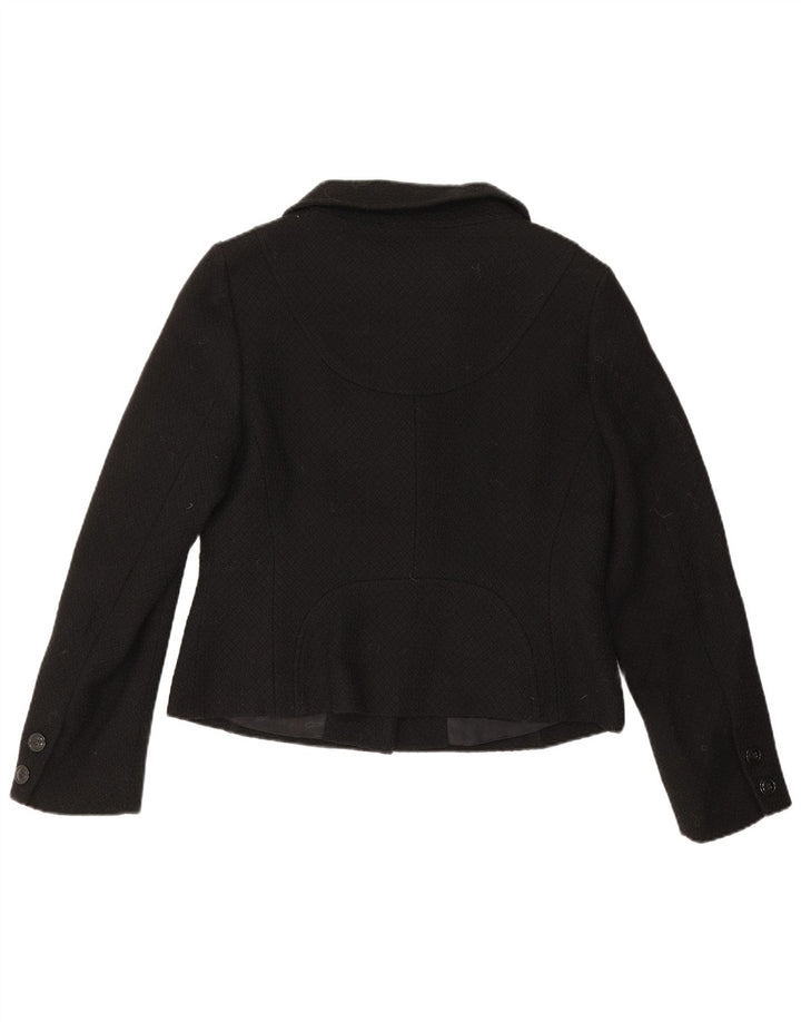 Hobbs Bolerojakke til kvinder UK 14 Medium Sort Virgin Wool