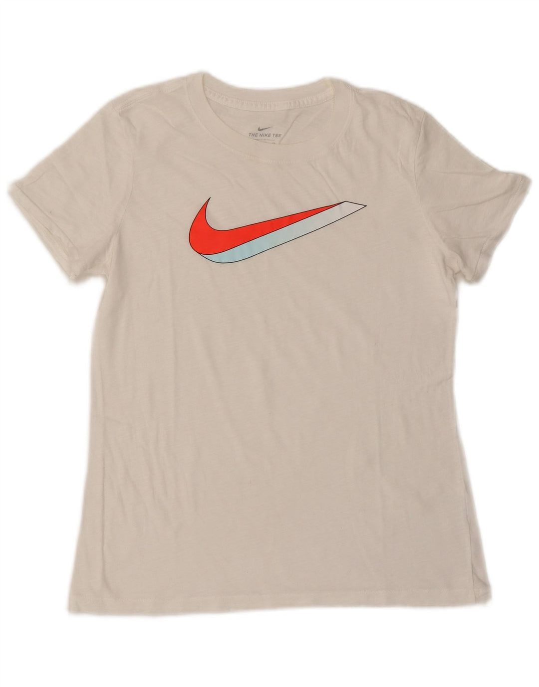Nike Grafisk T-Shirt Top UK 10 Small White