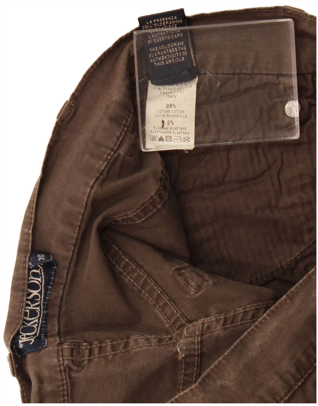 Jeckerson Casual Shorts til kvinder W30 Medium Brun Bomuld