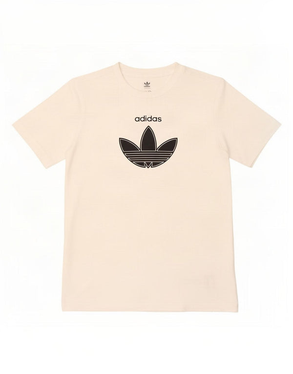 Adidas piger grafisk t-shirt top 9-10 år hvid bomuld