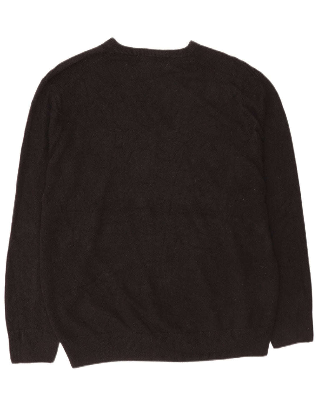 Dockers Herre V-hals sweater 2XL sort akryl
