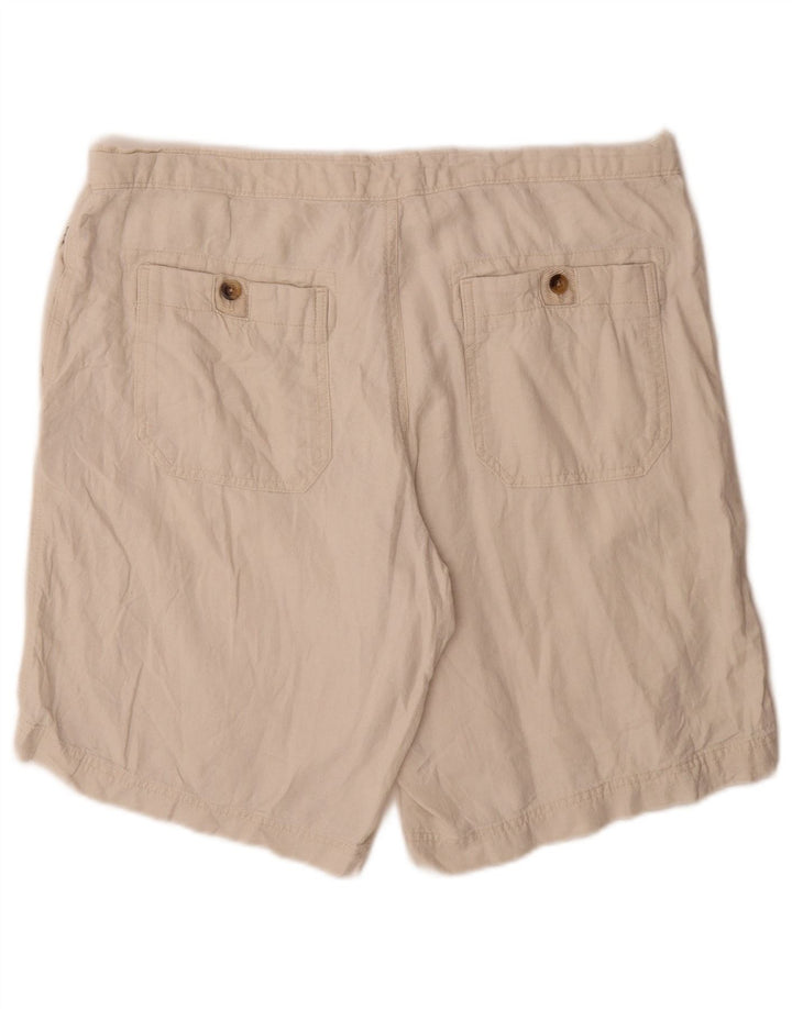 Marks & Spencer Herre Chino Shorts W38 XL Off White Flax