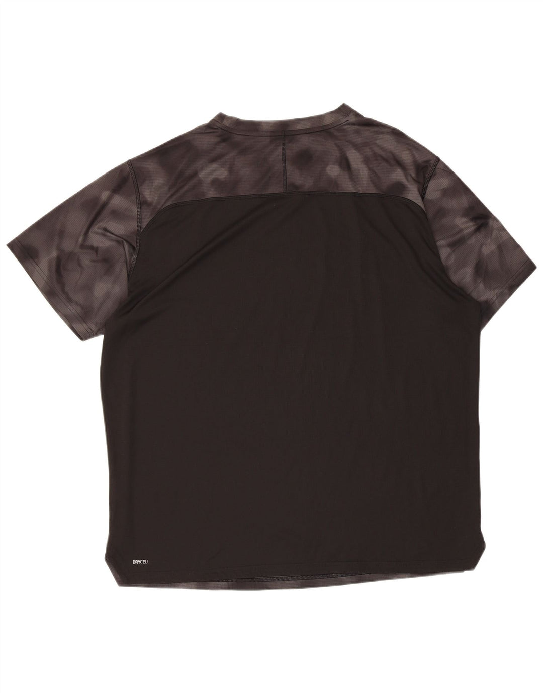 Puma Herre T-Shirt Top XL Grå Camouflage Polyester