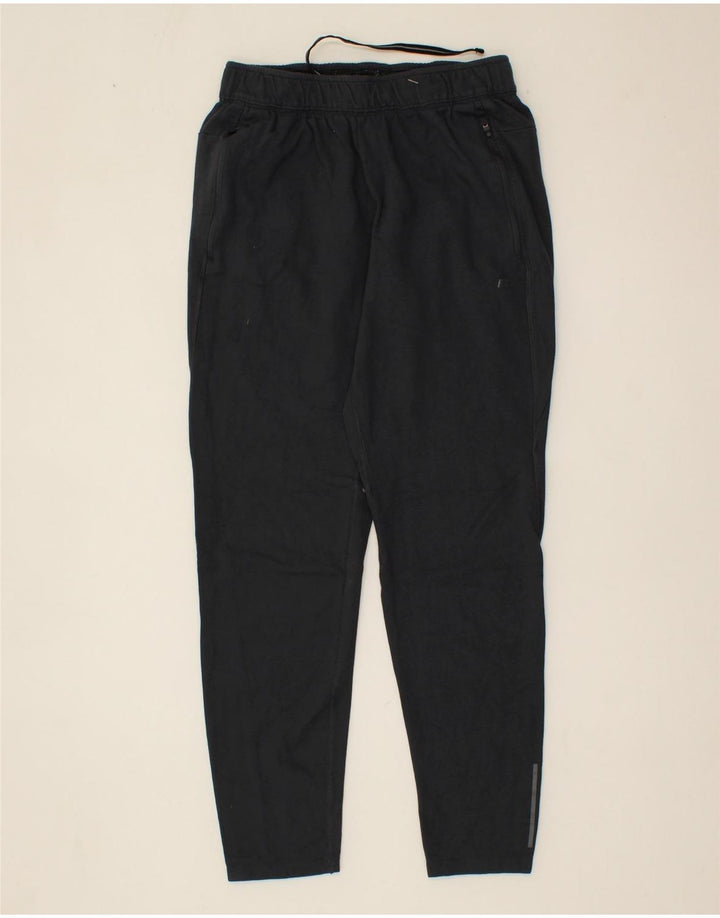 RUSSELL ATHLETIC Mens Tracksuit Trousers Medium Navy Blue Rayon | Vintage Russell Athletic | Thrift | Second-Hand Russell Athletic | Used Clothing | Messina Hembry 