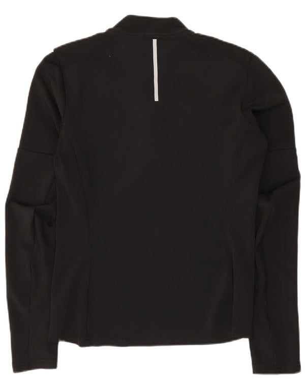 ADIDAS Dame Climalite Pullover Træningsdragt Top UK 8/10 Small Black