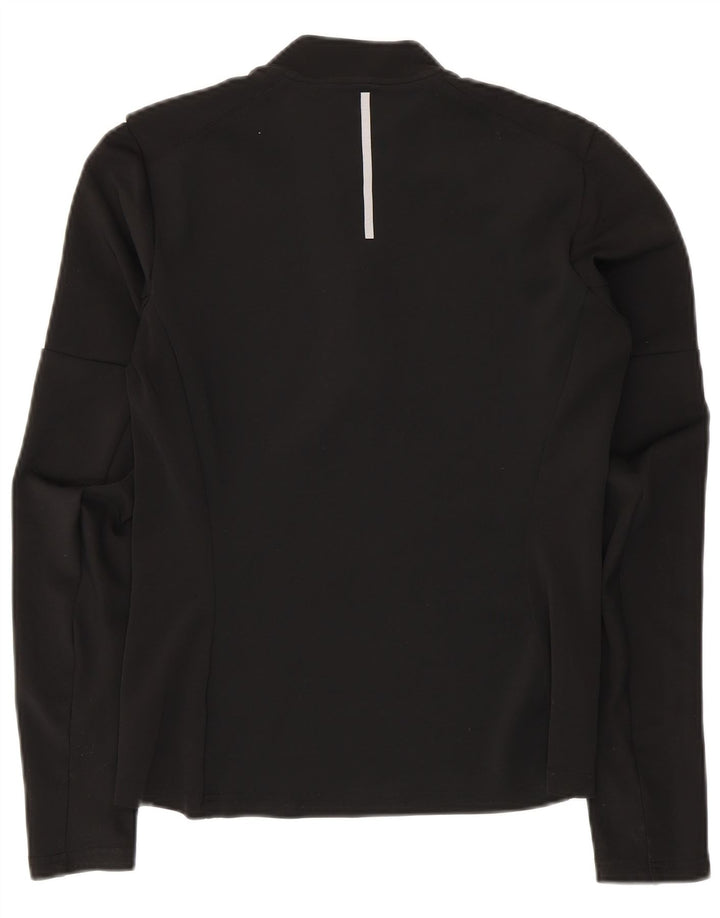 ADIDAS Dame Climalite Pullover Træningsdragt Top UK 8/10 Small Black
