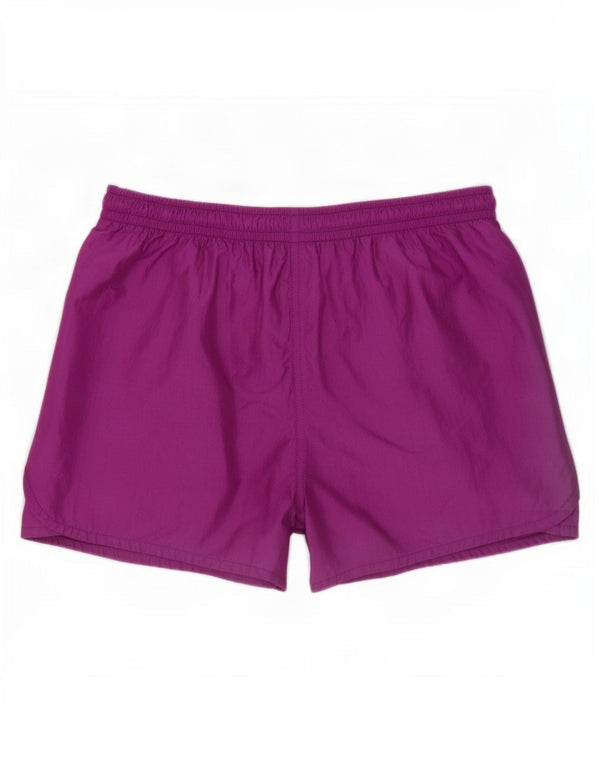 Lotto Kvinders grafiske sportsshorts UK 10 Small Purple Nylon