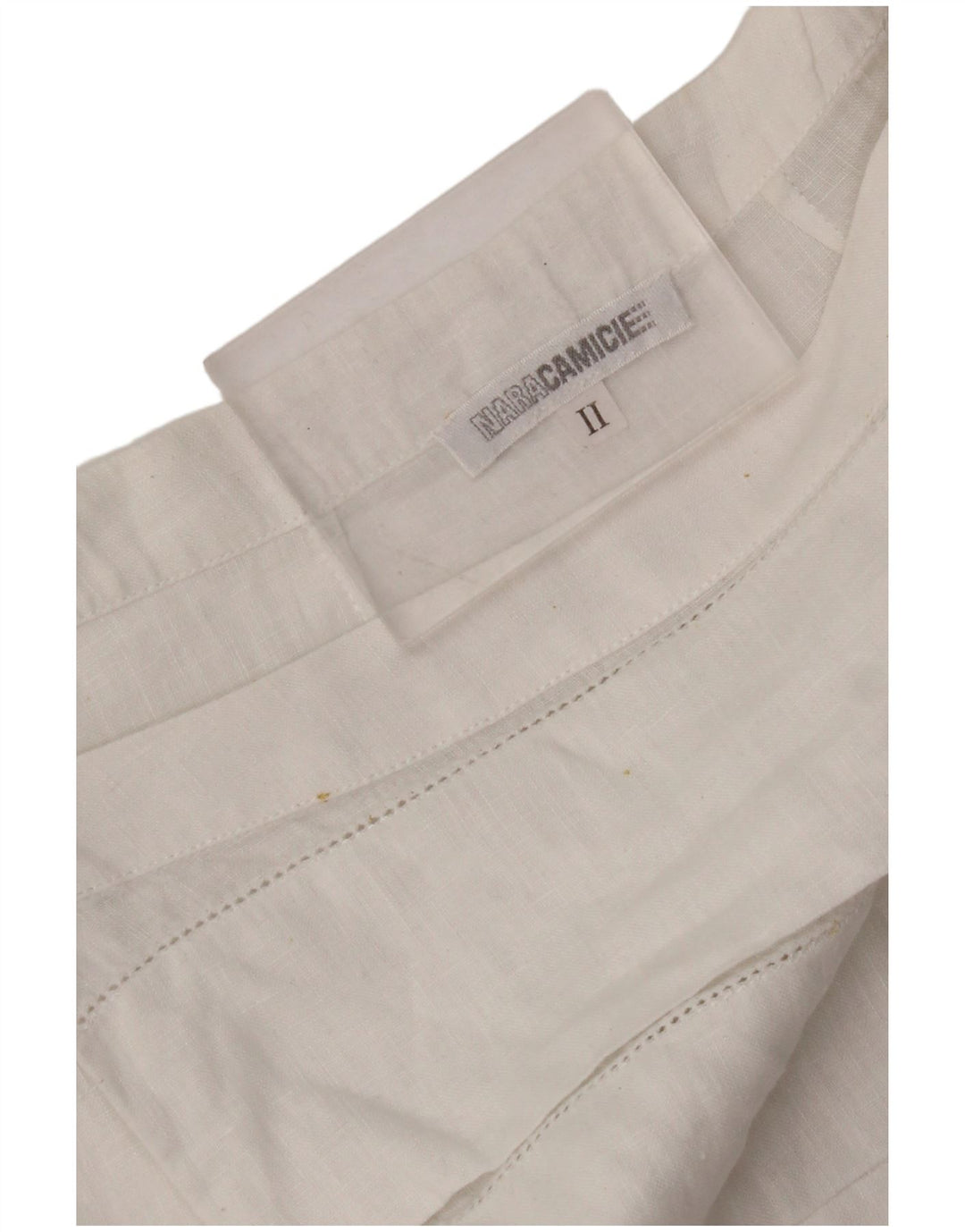 NARACAMICIE Dame ærmeløs bluse Top UK 8 Small White