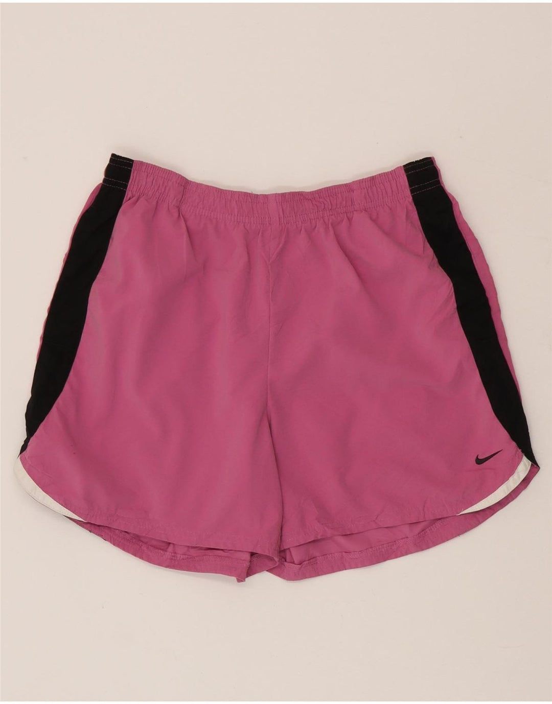 Nike sportsshorts til kvinder US 8/10 Medium Pink Colourblock Polyester
